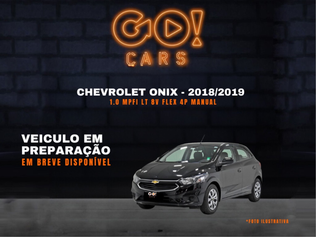CHEVROLET ONIX 1.0 MPFI LT 8V FLEX 4P MANUAL 2018/2019