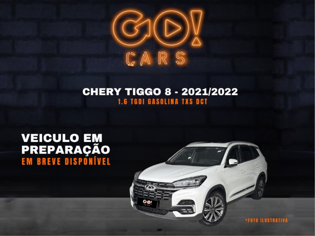 CHERY TIGGO 8 1.6 TGDI GASOLINA TXS DCT 2021/2022