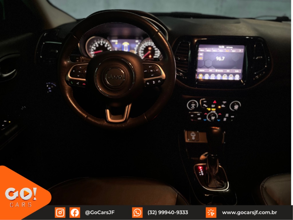 JEEP COMPASS 2.0 16V FLEX LIMITED AUTOMÁTICO 2019