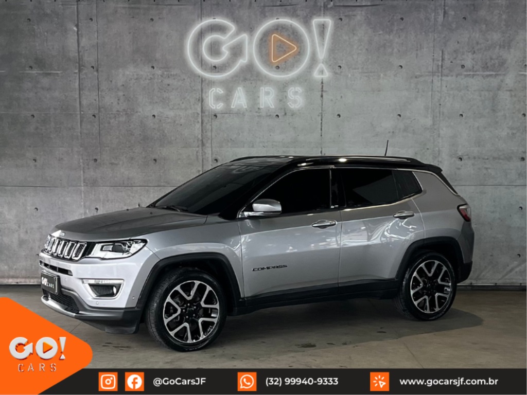 JEEP COMPASS 2.0 16V FLEX LIMITED AUTOMÁTICO 2018/2019