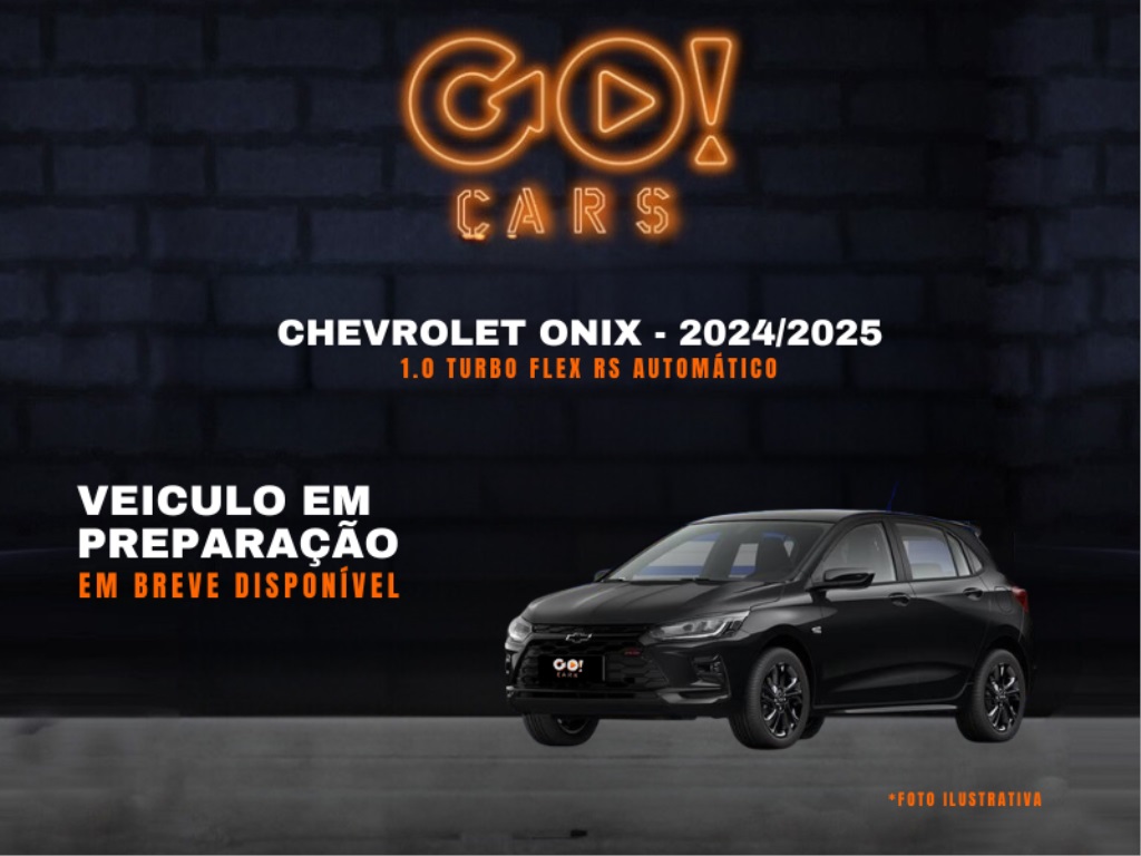 CHEVROLET ONIX 1.0 TURBO FLEX RS AUTOMÁTICO 2024/2025