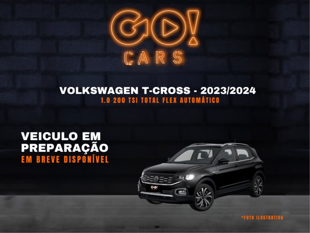 VOLKSWAGEN T-CROSS 1.0 200 TSI TOTAL FLEX AUTOMÁTICO 2023/2024