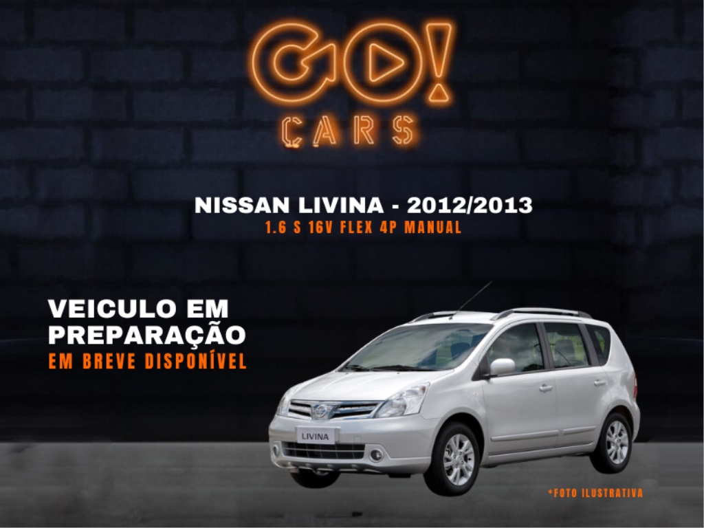 NISSAN LIVINA 1.6 S 16V FLEX 4P MANUAL 2012/2013