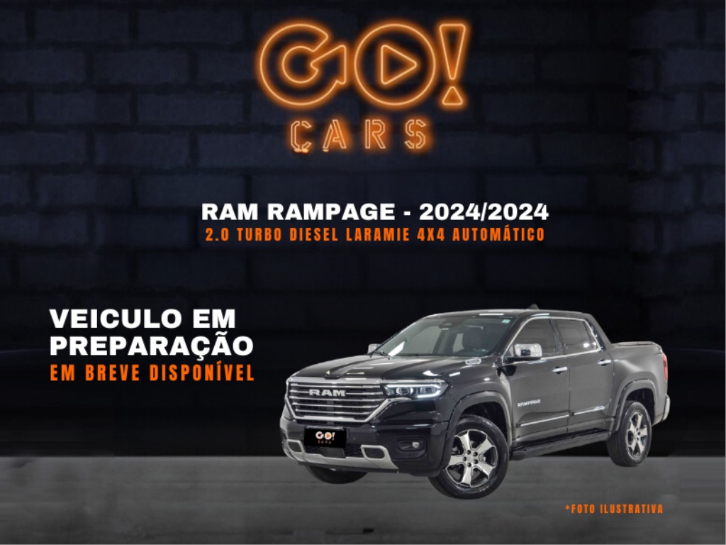 RAM RAMPAGE 2.0 TURBO DIESEL LARAMIE 4X4 AUTOMÁTICO 2024/2024