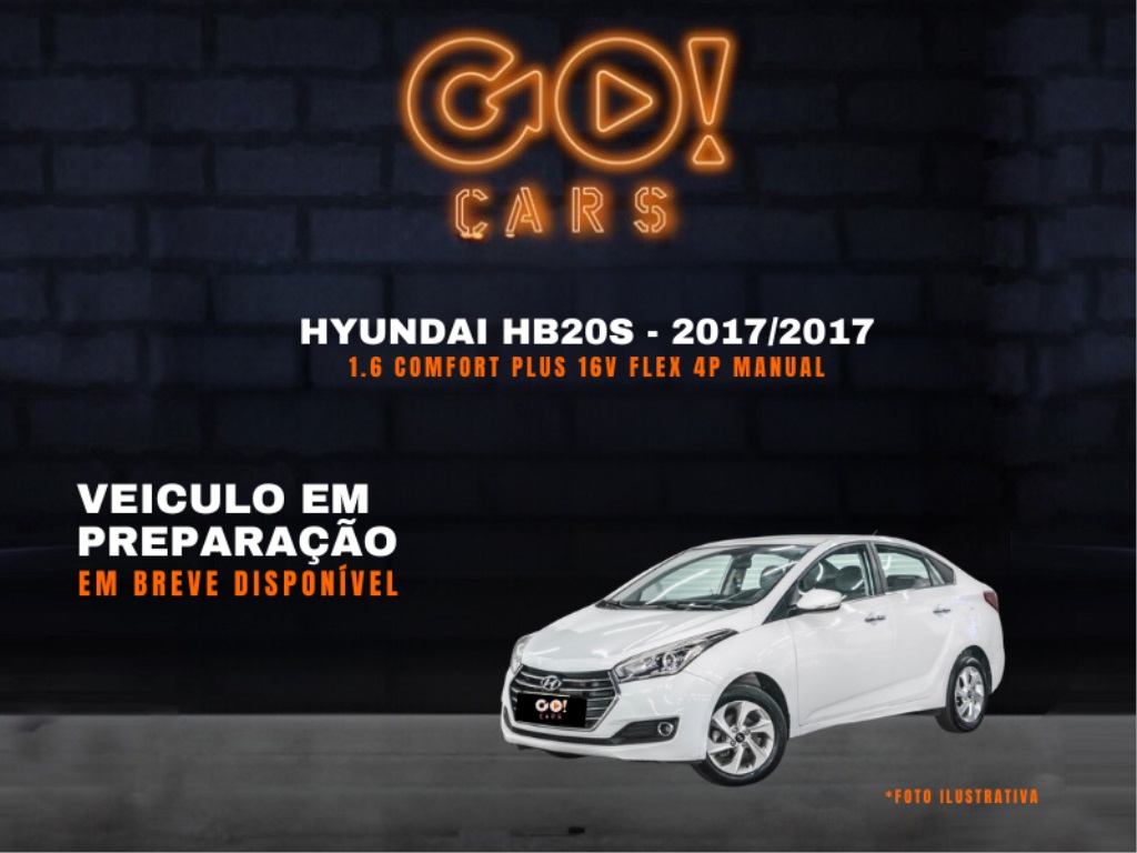 HYUNDAI HB20S 1.6 COMFORT PLUS 16V FLEX 4P MANUAL 2017/2017