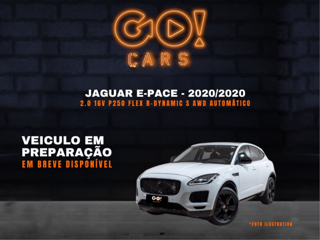 JAGUAR E-PACE 2.0 16V P250 FLEX R-DYNAMIC S AWD AUTOMÁTICO 2020/2020