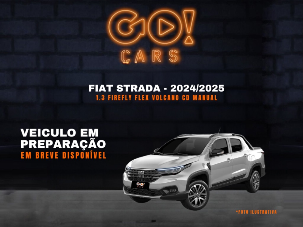 FIAT STRADA 1.3 FIREFLY FLEX VOLCANO CD MANUAL 2024/2025