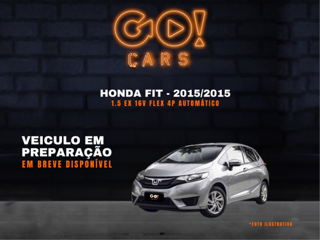 HONDA FIT 1.5 EX 16V FLEX 4P AUTOMÁTICO 2015/2015
