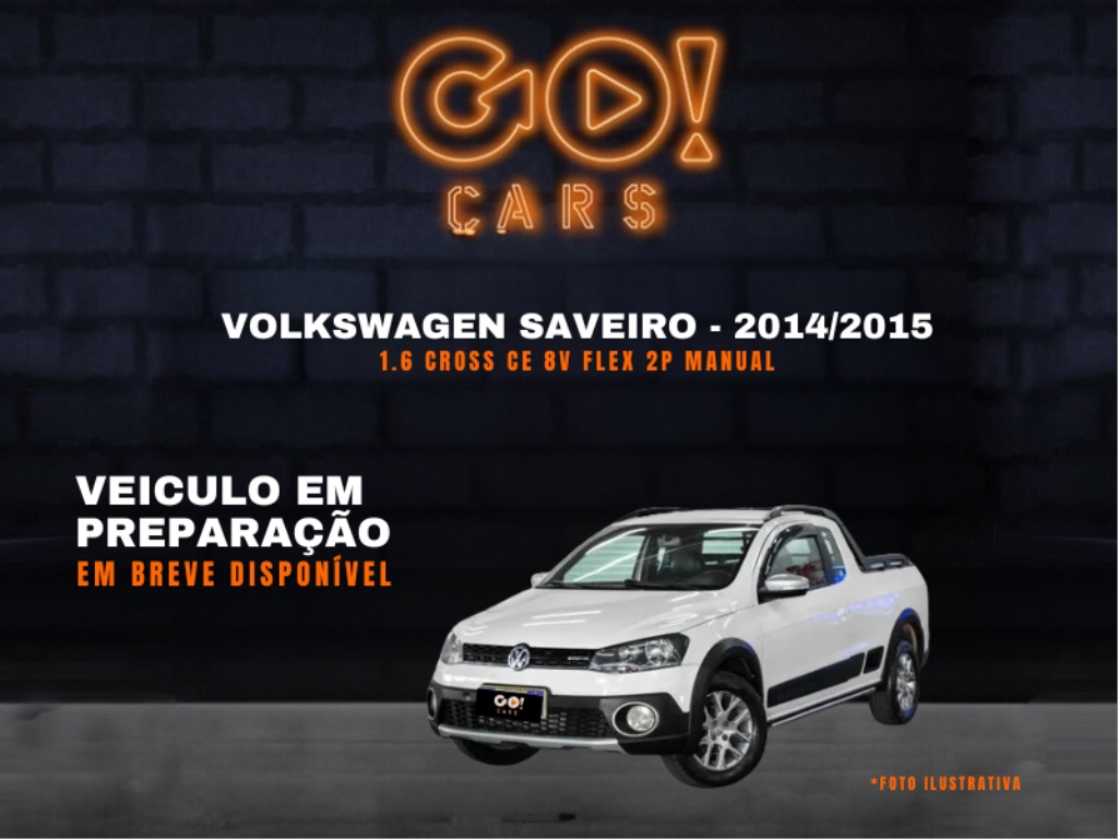 VOLKSWAGEN SAVEIRO 1.6 CROSS CE 8V FLEX 2P MANUAL 2014/2015