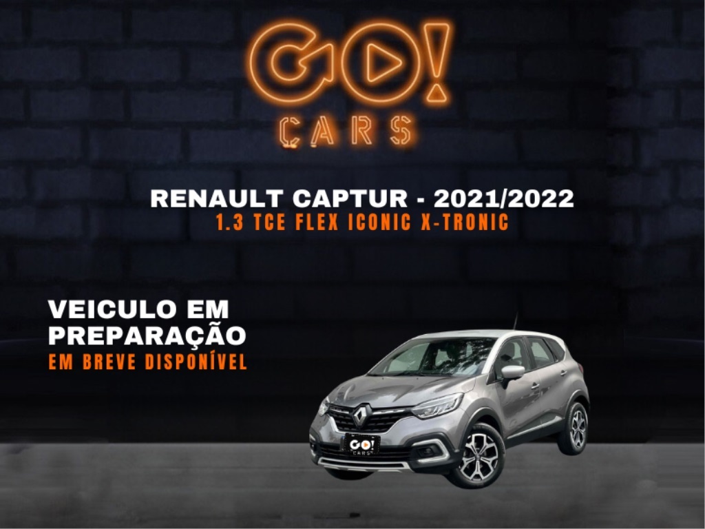 RENAULT CAPTUR 1.3 TCE FLEX ICONIC X-TRONIC 2021/2022