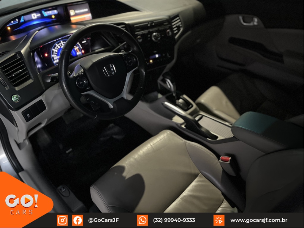 HONDA CIVIC 2.0 LXR 16V FLEX 4P AUTOMÁTICO 2016