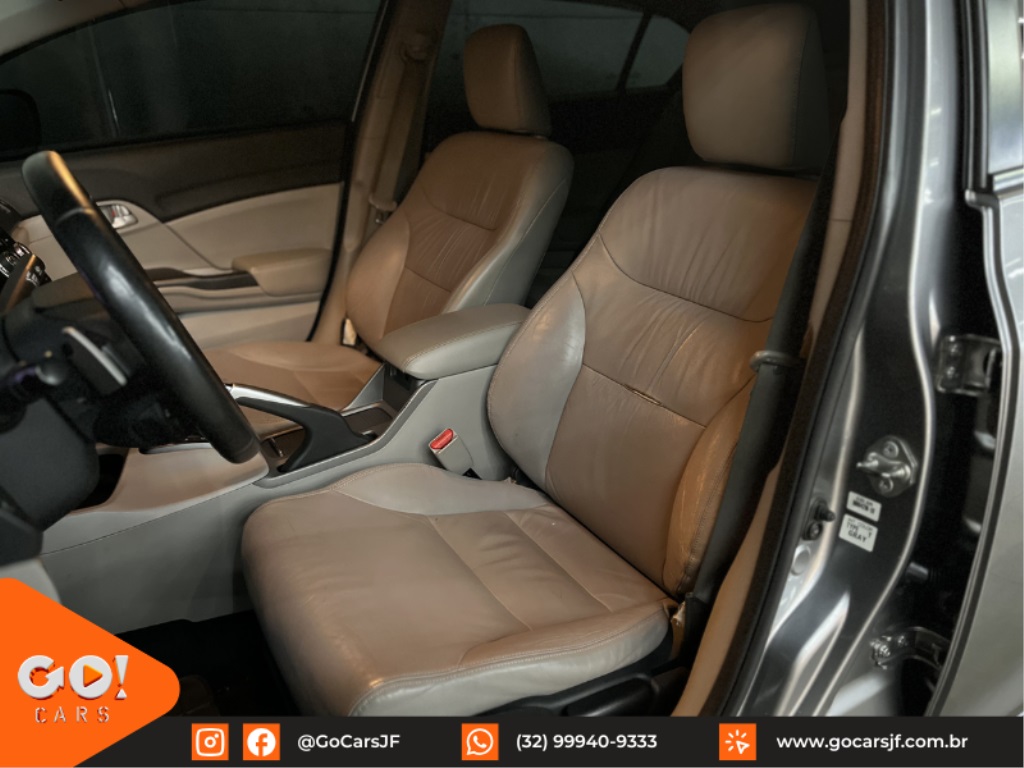 HONDA CIVIC 2.0 LXR 16V FLEX 4P AUTOMÁTICO 2016