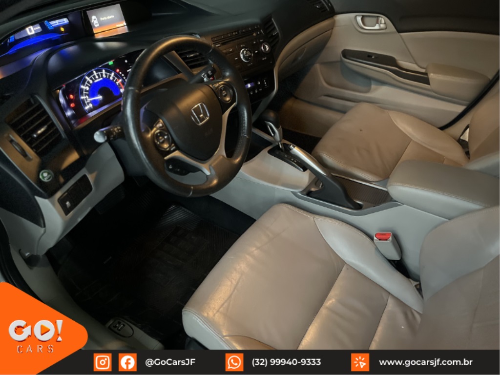 HONDA CIVIC 2.0 LXR 16V FLEX 4P AUTOMÁTICO 2016