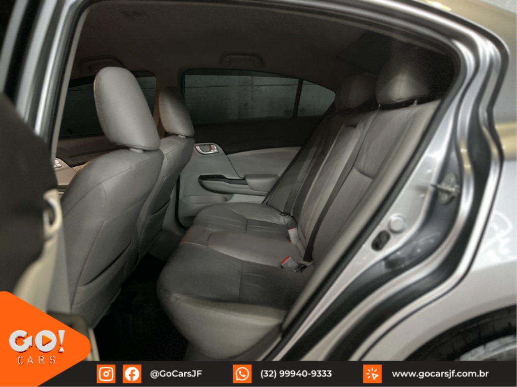 HONDA CIVIC 2.0 LXR 16V FLEX 4P AUTOMÁTICO 2016
