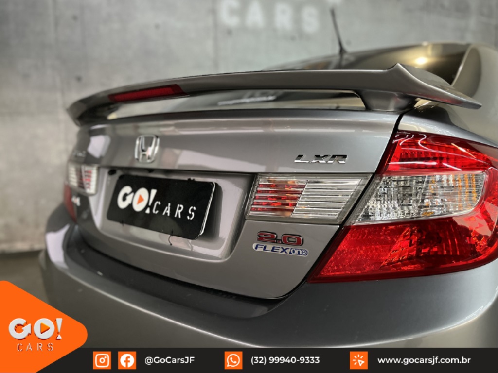 HONDA CIVIC 2.0 LXR 16V FLEX 4P AUTOMÁTICO 2016