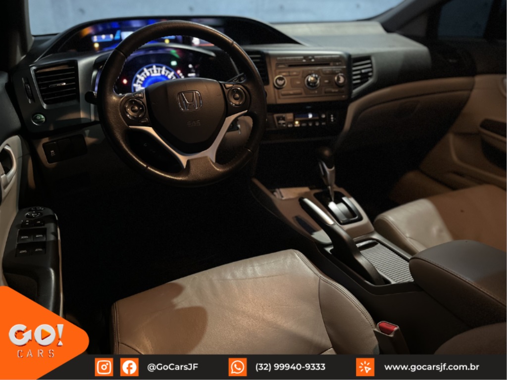 HONDA CIVIC 2.0 LXR 16V FLEX 4P AUTOMÁTICO 2016