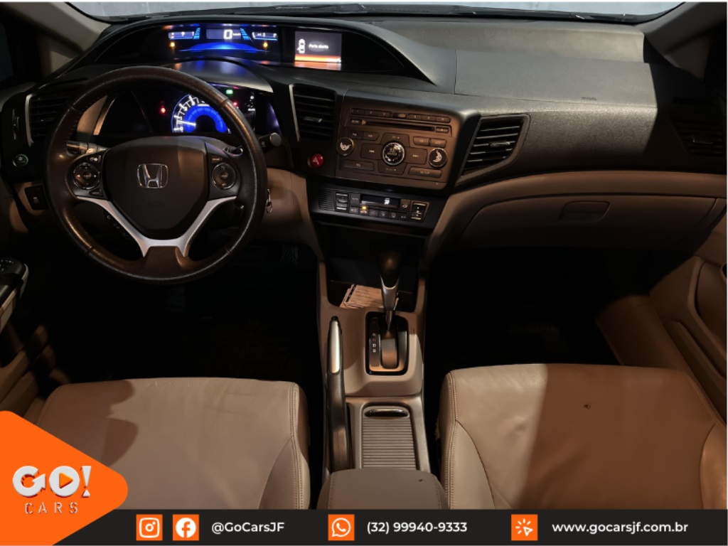 HONDA CIVIC 2.0 LXR 16V FLEX 4P AUTOMÁTICO 2016