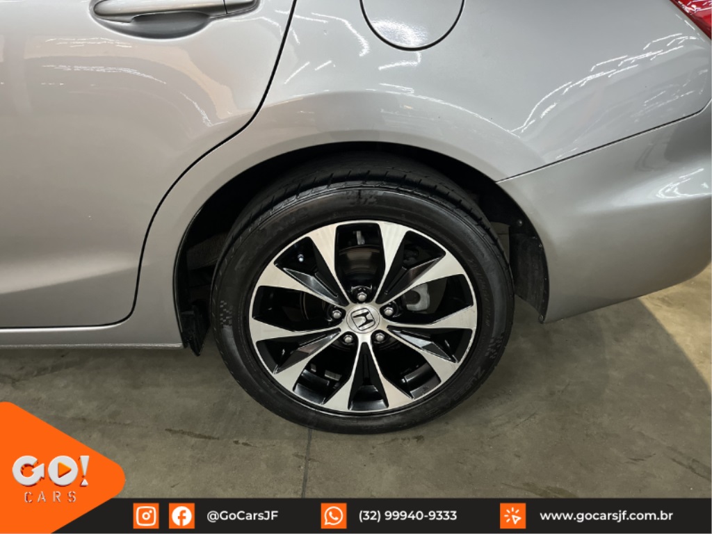 HONDA CIVIC 2.0 LXR 16V FLEX 4P AUTOMÁTICO 2016