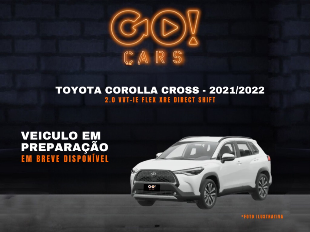TOYOTA COROLLA CROSS 2.0 VVT-IE FLEX XRE DIRECT SHIFT 2021/2022