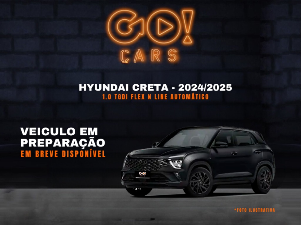 HYUNDAI CRETA 1.0 TGDI FLEX N LINE AUTOMÁTICO 2024/2025