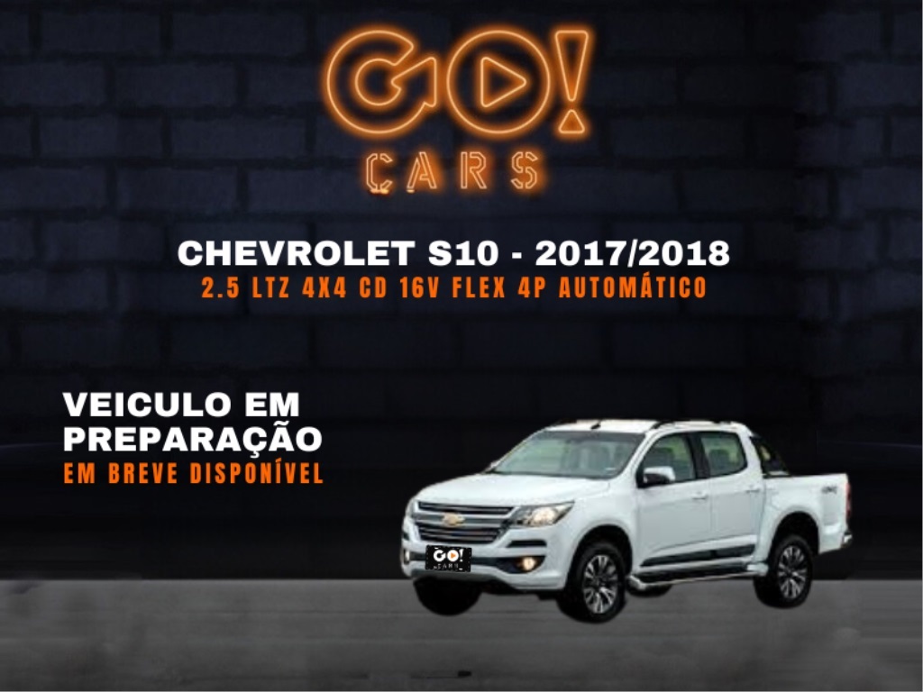CHEVROLET S10 2.5 LTZ 4X4 CD 16V FLEX 4P AUTOMÁTICO 2017/2018