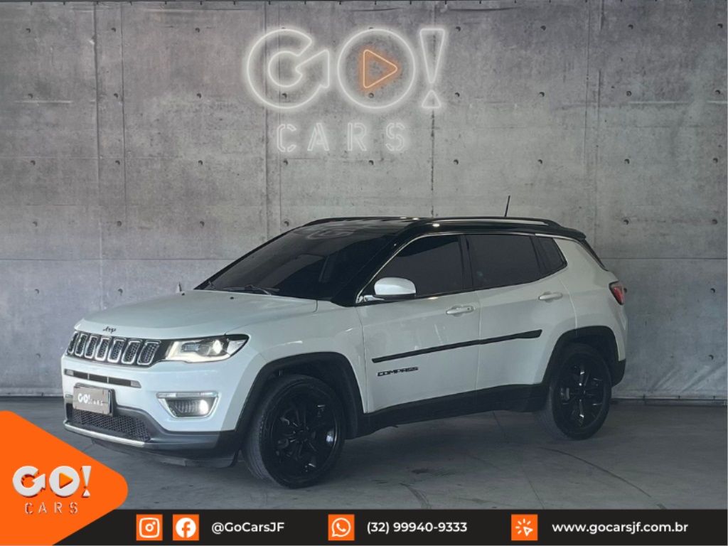 JEEP COMPASS 2.0 16V FLEX LIMITED AUTOMÁTICO 2018/2018