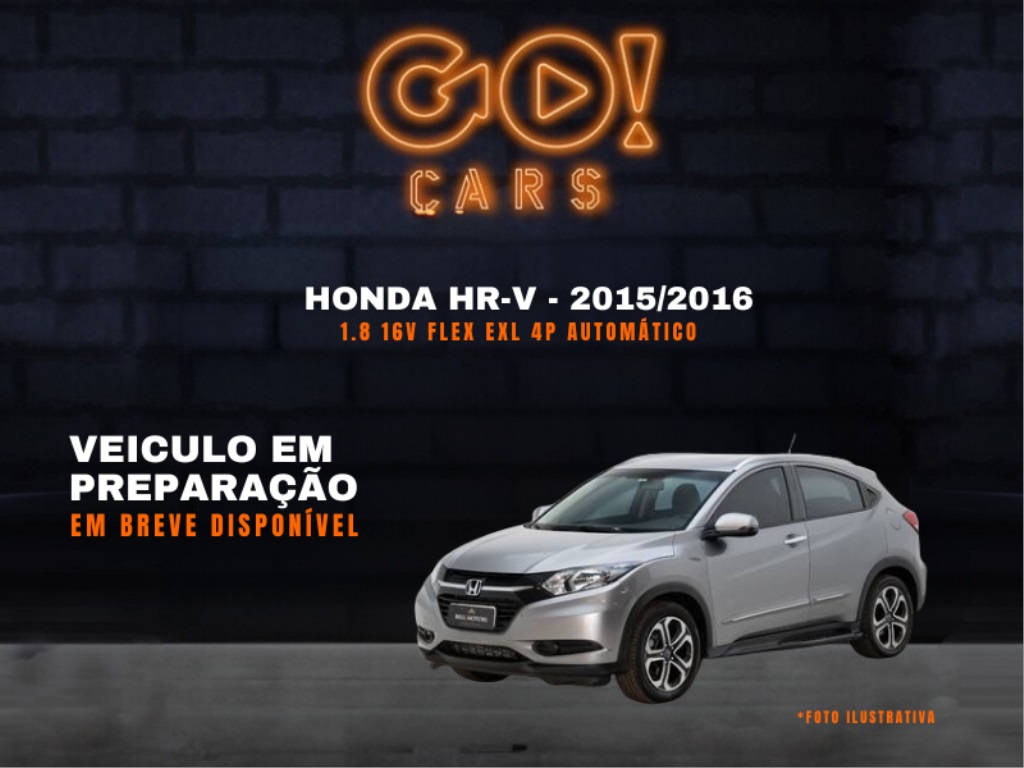 HONDA HR-V 1.8 16V FLEX EXL 4P AUTOMÁTICO 2015/2016