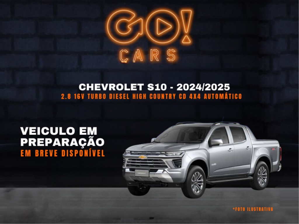 CHEVROLET S10 2.8 16V TURBO DIESEL HIGH COUNTRY CD 4X4 AUTOMÁTICO 2024/2025