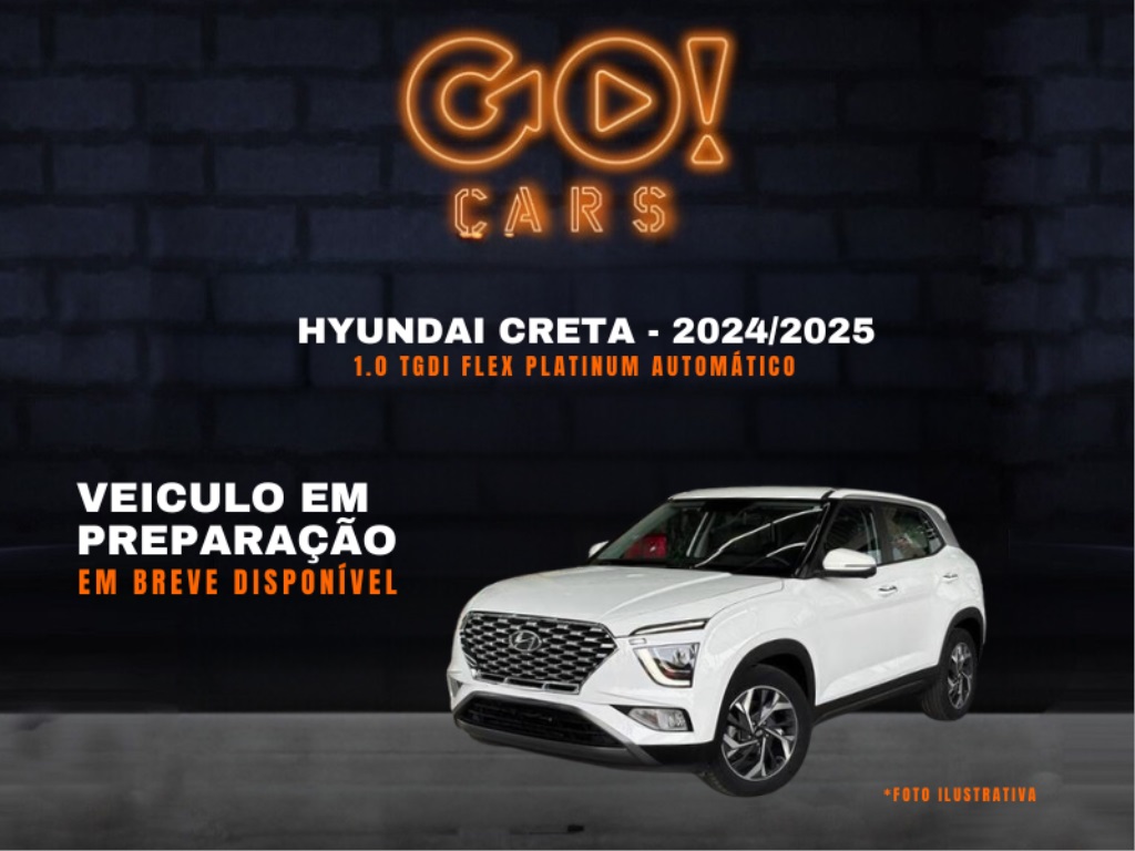 HYUNDAI CRETA 1.0 TGDI FLEX PLATINUM AUTOMÁTICO 2024/2025