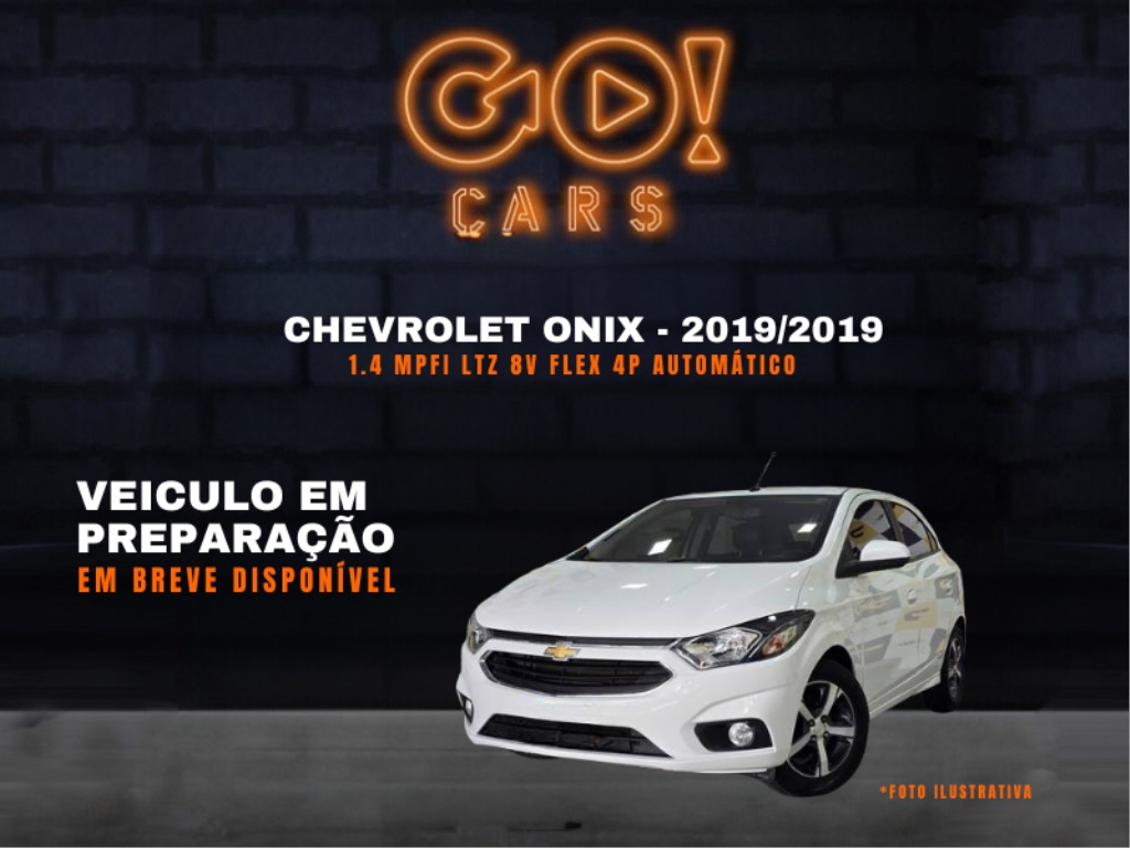 CHEVROLET ONIX 1.4 MPFI LTZ 8V FLEX 4P AUTOMÁTICO 2019/2019