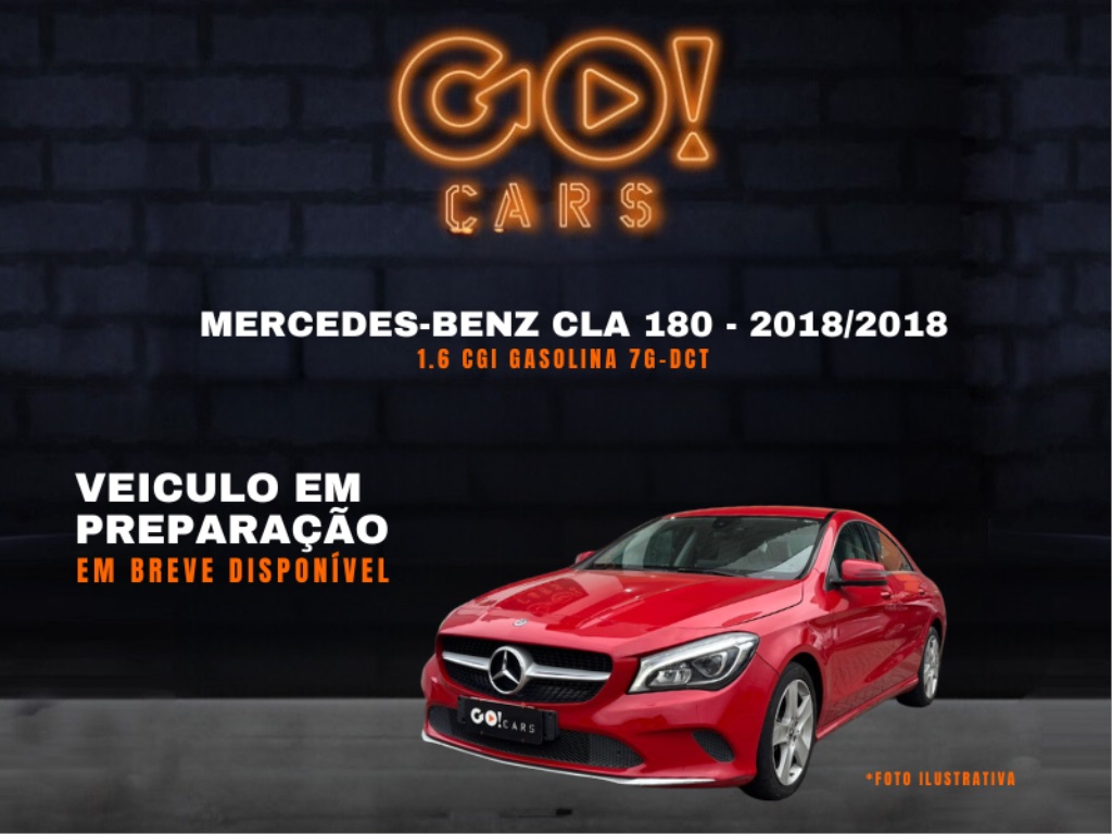 MERCEDES-BENZ CLA 180 1.6 CGI GASOLINA 7G-DCT 2018/2018