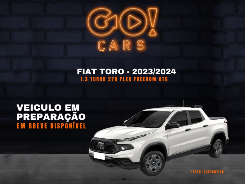 FIAT TORO 1.3 TURBO 270 FLEX FREEDOM AT6 2023/2024