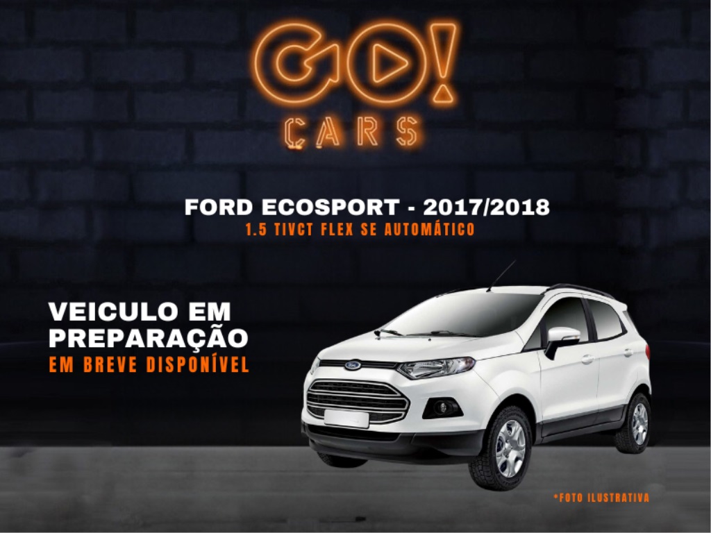 FORD ECOSPORT 1.5 TIVCT FLEX SE AUTOMÁTICO 2017/2018