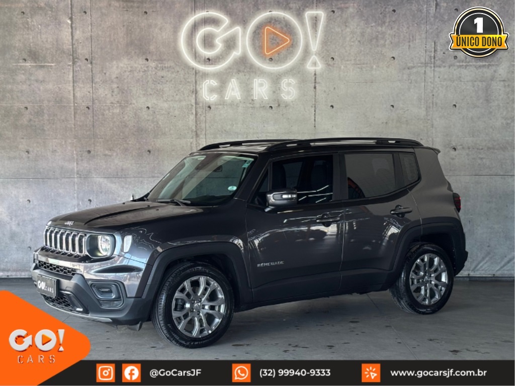 JEEP RENEGADE 1.3 T270 TURBO FLEX LONGITUDE AT6 2024/2025
