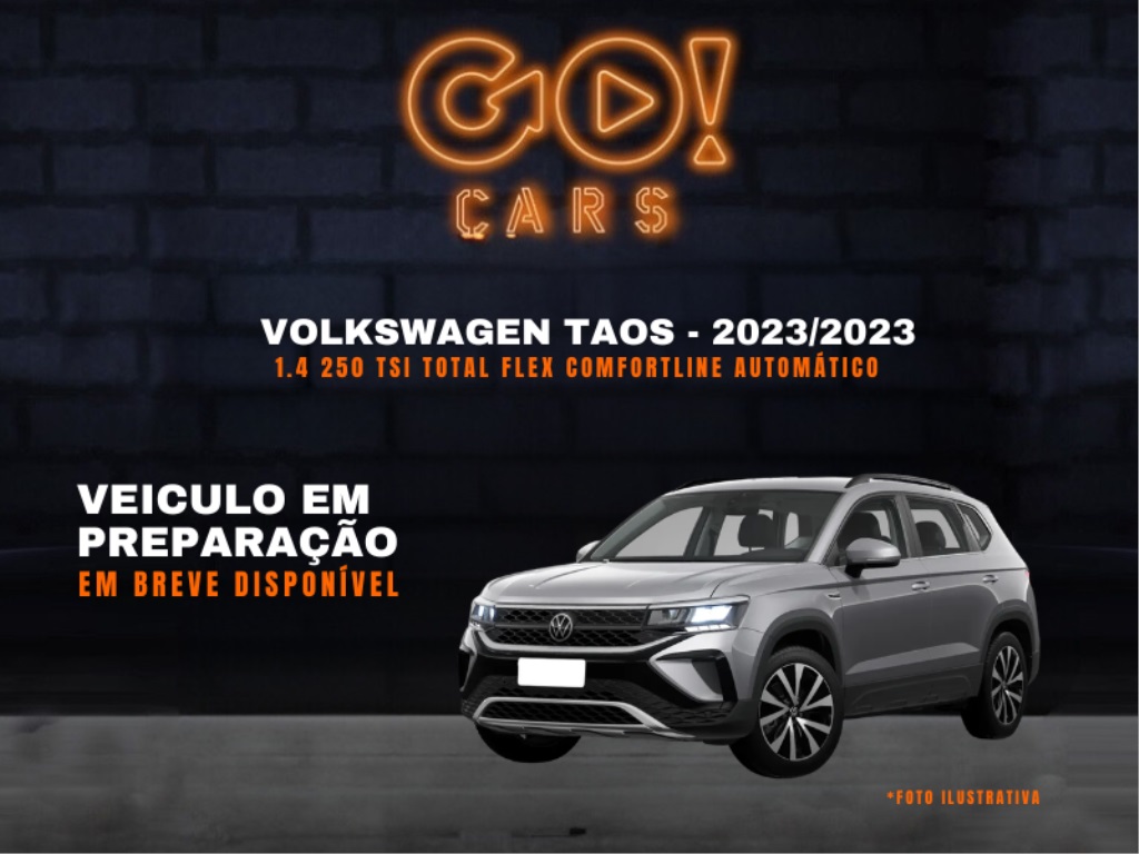 VOLKSWAGEN TAOS 1.4 250 TSI TOTAL FLEX COMFORTLINE AUTOMÁTICO 2023/2023