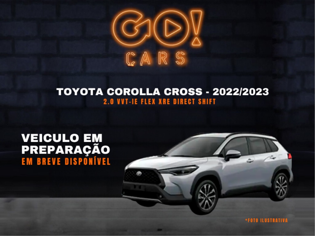 TOYOTA COROLLA CROSS 2.0 VVT-IE FLEX XRE DIRECT SHIFT 2022/2023
