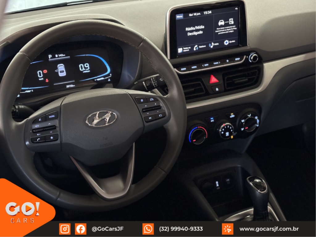 HYUNDAI HB20S 1.0 TGDI FLEX PLATINUM AUTOMÁTICO 2024