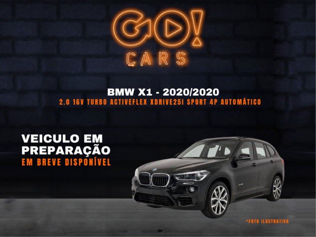 BMW X1 2.0 16V TURBO ACTIVEFLEX XDRIVE25I SPORT 4P AUTOMÁTICO 2020/2020