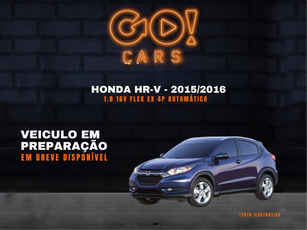 HONDA HR-V 1.8 16V FLEX EX 4P AUTOMÁTICO 2015/2016