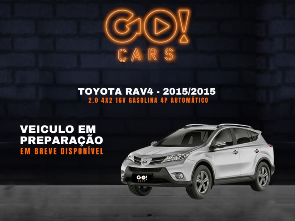 TOYOTA RAV4 2.0 4X2 16V GASOLINA 4P AUTOMÁTICO 2015/2015