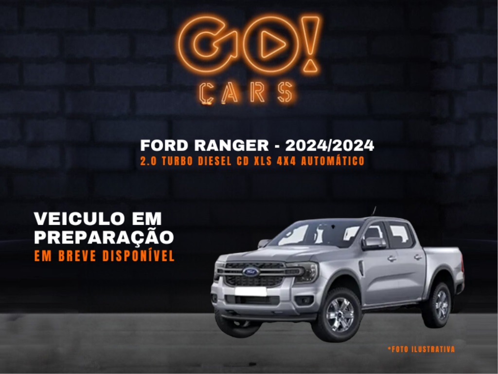 FORD RANGER 2.0 TURBO DIESEL CD XLS 4X4 AUTOMÁTICO 2024/2024