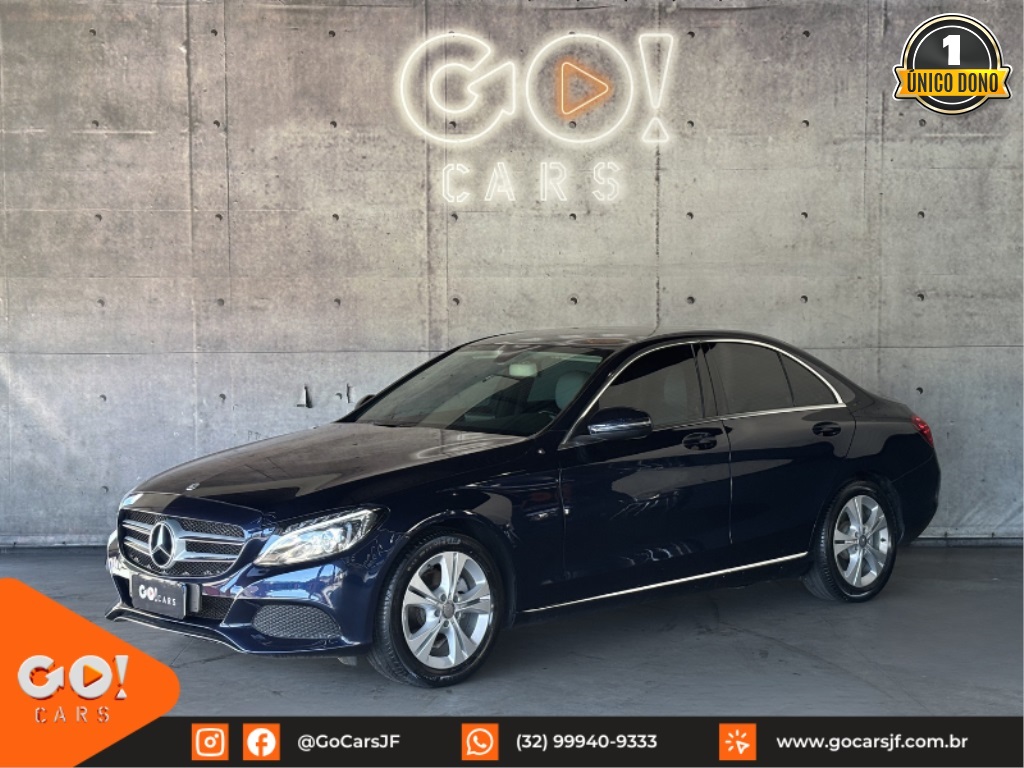 MERCEDES-BENZ C 180 1.6 CGI 16V TURBO FLEX 4P AUTOMÁTICO 2015/2016
