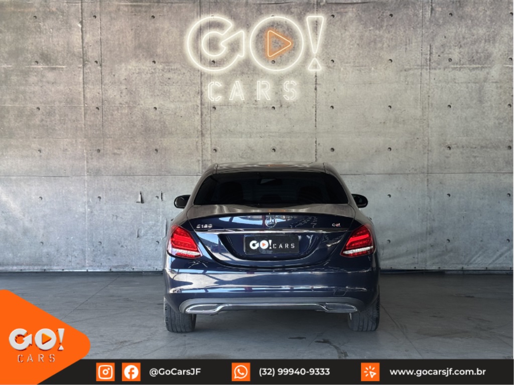 MERCEDES-BENZ C 180 1.6 CGI 16V TURBO FLEX 4P AUTOMÁTICO 2016
