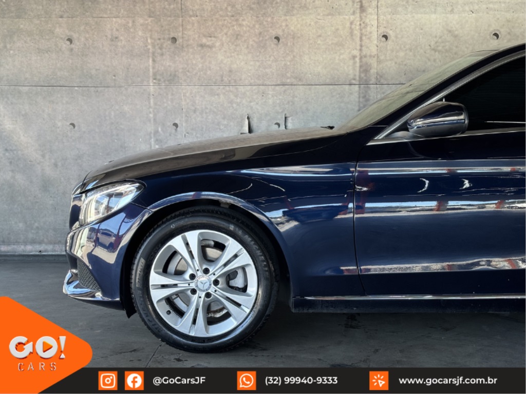 MERCEDES-BENZ C 180 1.6 CGI 16V TURBO FLEX 4P AUTOMÁTICO 2016