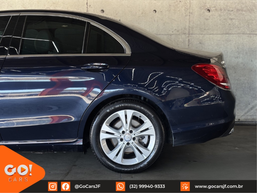 MERCEDES-BENZ C 180 1.6 CGI 16V TURBO FLEX 4P AUTOMÁTICO 2016