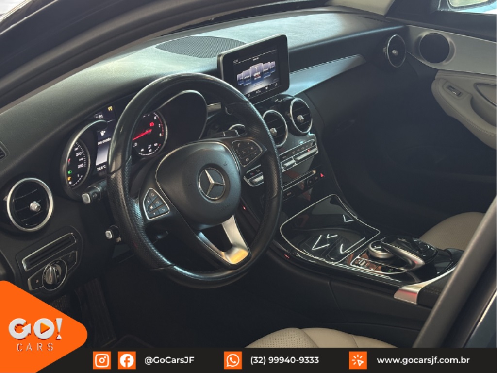 MERCEDES-BENZ C 180 1.6 CGI 16V TURBO FLEX 4P AUTOMÁTICO 2016