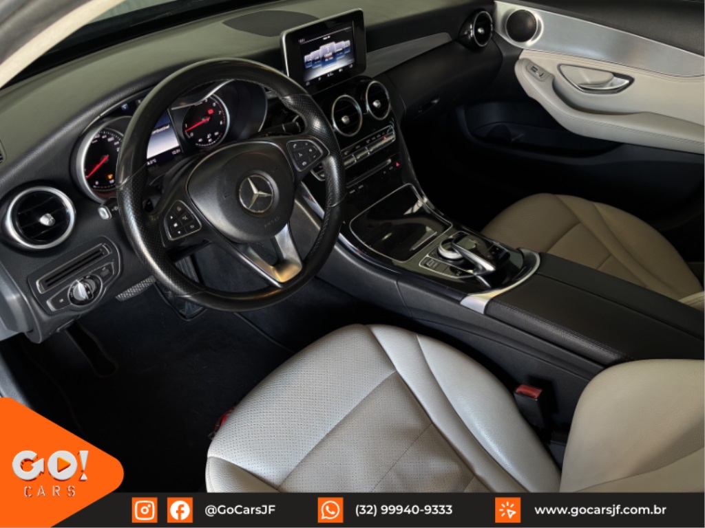 MERCEDES-BENZ C 180 1.6 CGI 16V TURBO FLEX 4P AUTOMÁTICO 2016