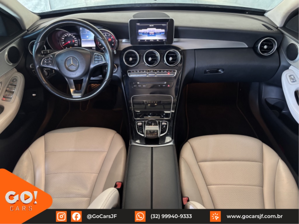 MERCEDES-BENZ C 180 1.6 CGI 16V TURBO FLEX 4P AUTOMÁTICO 2016