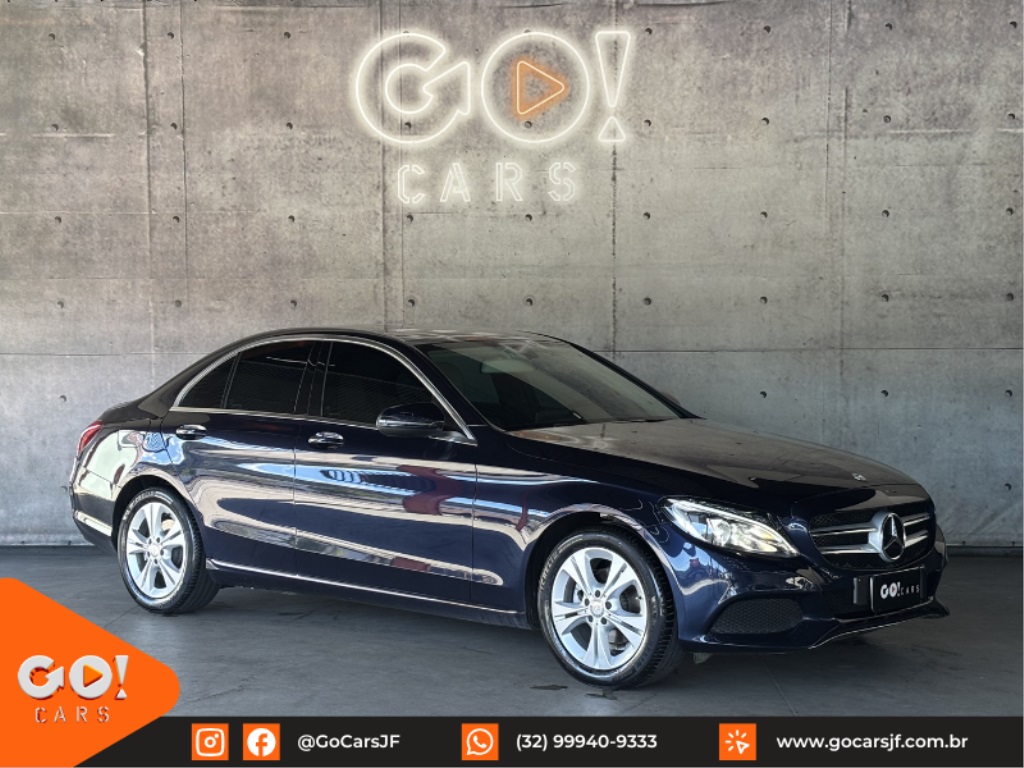 MERCEDES-BENZ C 180 1.6 CGI 16V TURBO FLEX 4P AUTOMÁTICO 2016