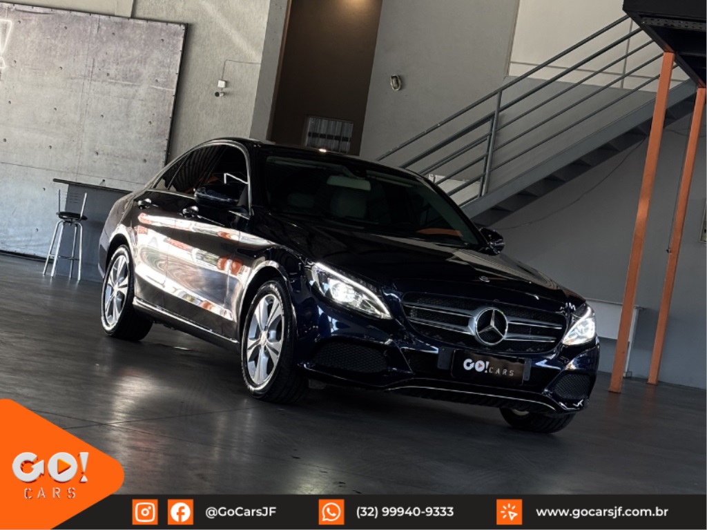 MERCEDES-BENZ C 180 1.6 CGI 16V TURBO FLEX 4P AUTOMÁTICO 2016
